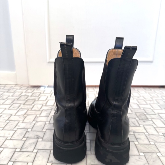 Dear Frances black leather Chelsea boots size 38 - Picture 5 of 7